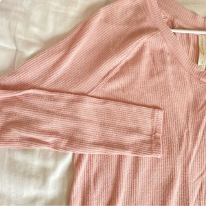 RIBBED LONG SLEEVE SHIRT